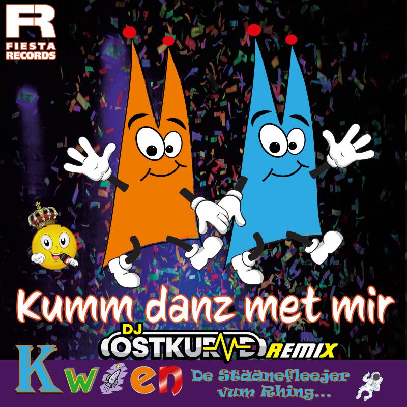 KWIEN Die Stäänefleejer vum Rhing - Kumm danz met mir (DJ Ostkurve Remix)