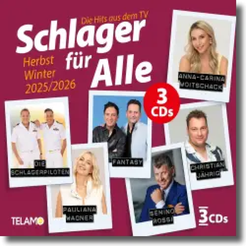 Schlager für Alle - Herbst/Winter 2025/2026